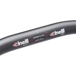 Cinelli Cintres Vélo De Route Pista Cintre Aluminium, Noir