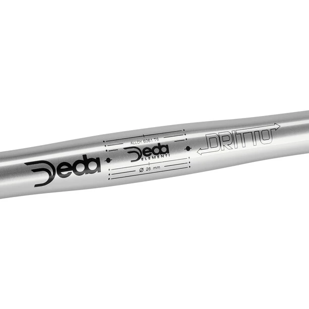 Deda-elementi Cintres Ville & Trekking Dritto Guidon Ø26mm, Argent 3 Deda-elementi Cintres Ville & Trekking Dritto Guidon Ø26mm, Argent