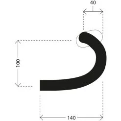 Deda-elementi Cintres Vélo De Route Gera Guidon Ø31,7mm 16°, Noir 9 Deda-elementi Cintres Vélo De Route Gera Guidon Ø31,7mm 16°, Noir -magasin de cintre vélo deda elementi gera handlebar o317mm 16 polish on black 4