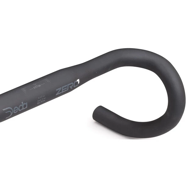 Deda-elementi Cintres Vélo De Route Zero1 RHM Guidon Ø31,7mm, Noir 4 Deda-elementi Cintres Vélo De Route Zero1 RHM Guidon Ø31,7mm, Noir – Image 2
