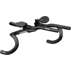 Fsa-vision Cintres Triathlon Metron 4D Flat M.A.S. Guidon Ø31,8mm Carbon S-Bend, Noir