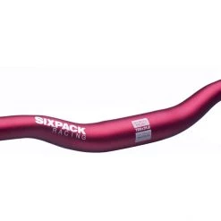 Sixpack Dirt- & BMX-ohjaustangot Menace725 Cintre Ø31,8mm, Rouge -magasin de cintre vélo sixpack menace handlebar o318mm red 3