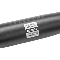 Sixpack Dirt- & BMX-ohjaustangot Millenium805 Cintre Ø35mm 30mm, Noir/rouge -magasin de cintre vélo sixpack millenium handlebar o35mm 30mm black red 4