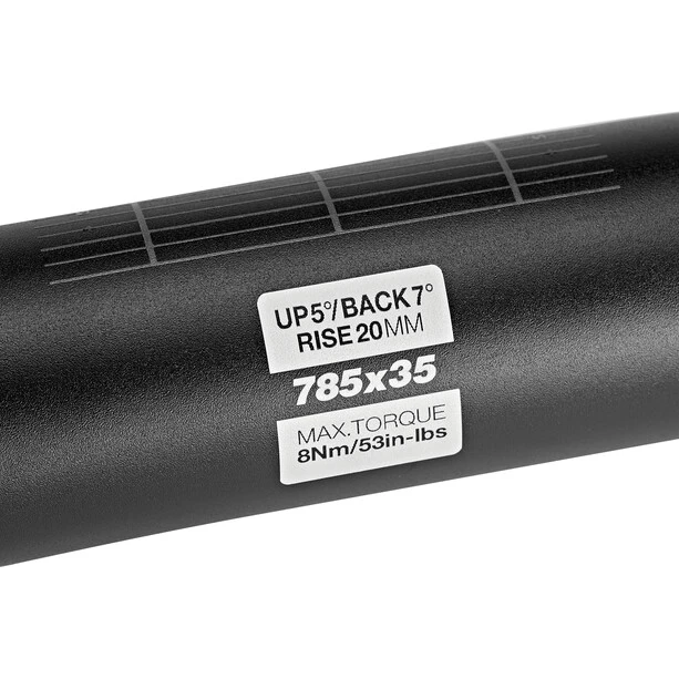 Sixpack Dirt- & BMX-ohjaustangot Vertic785 Cintre Ø35mm 20mm, Noir 4 Sixpack Dirt- & BMX-ohjaustangot Vertic785 Cintre Ø35mm 20mm, Noir – Image 2