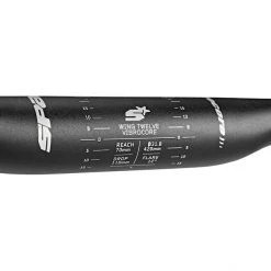 Spank Cintres Vélo De Route Wing 12 Vibrocore Drop Bar Ø31,8mm, Noir
